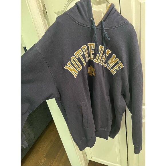 Vintage Russell Athletic Notre Dame Pullover Hoodie Men’s Size XXL